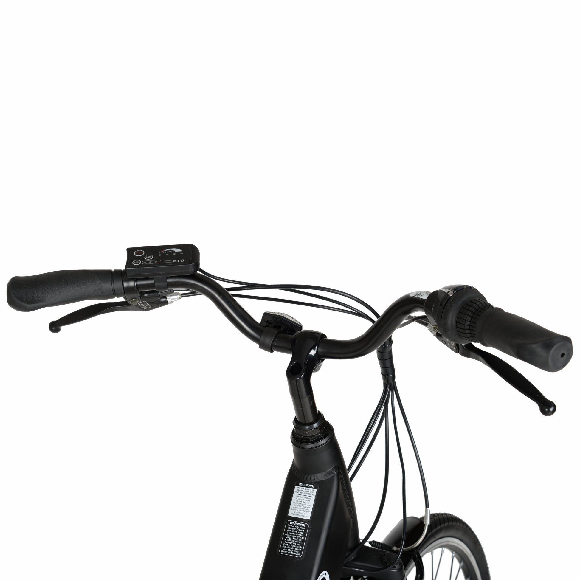 "HYPER 'E-Ride' Electric Commuter Bike" – Sleek 36V Pedal-Assist E-Bike/ Lightweight Frame/ 250W Motor for Effortless Rides/ Cool Black