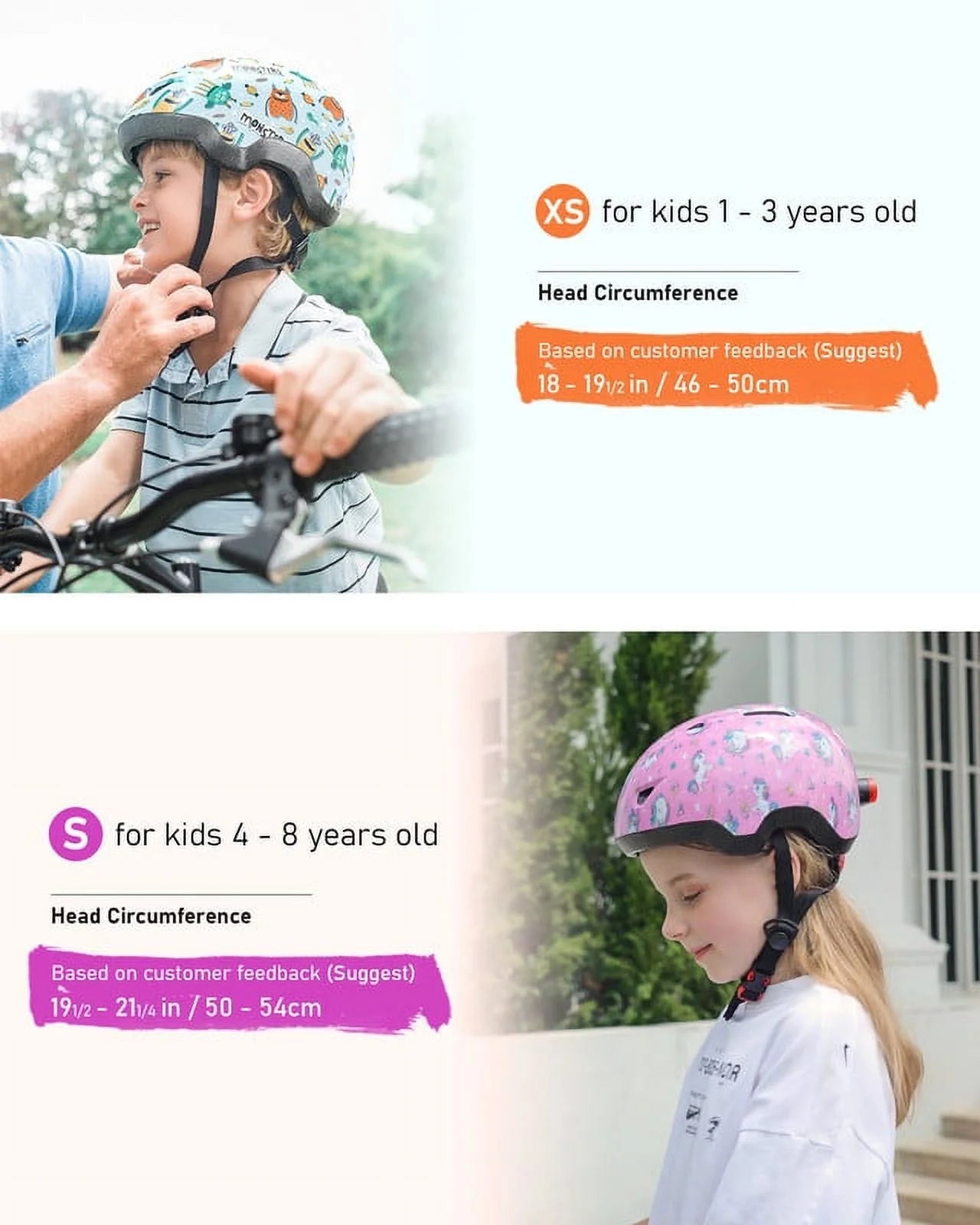 "Kids 'Space' Bicycle Helmets" - Dark Blue (Boys/Girls)