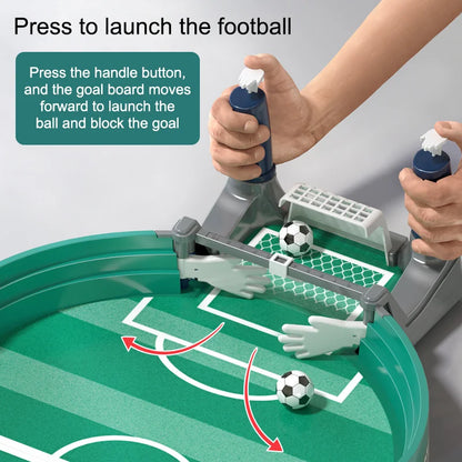 "Portable Mini Football & Hockey Boardgame" – Interactive 2-in-1 Football (Soccer) & Hockey Tabletop Game for Family Parties, Kids & Adults | For Boys, Outdoor Fun, and Sports Lovers