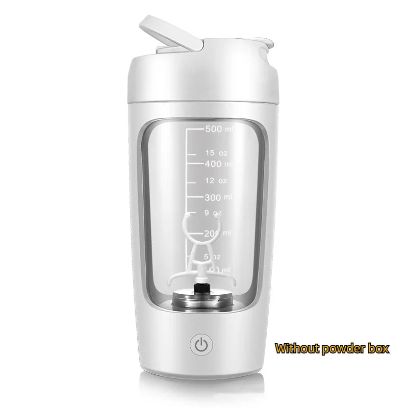 "USB Rechargeable Protein Shaker Bottle" – Portable 650mL Electric Blender Cup for Fitness, Workouts, and Smooth Mixing