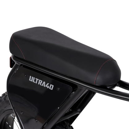 "HYPER 'Ultra 40' E-Bike" – Sleek Matte Black 20" Electric Bike with 250W Motor & 36V Power