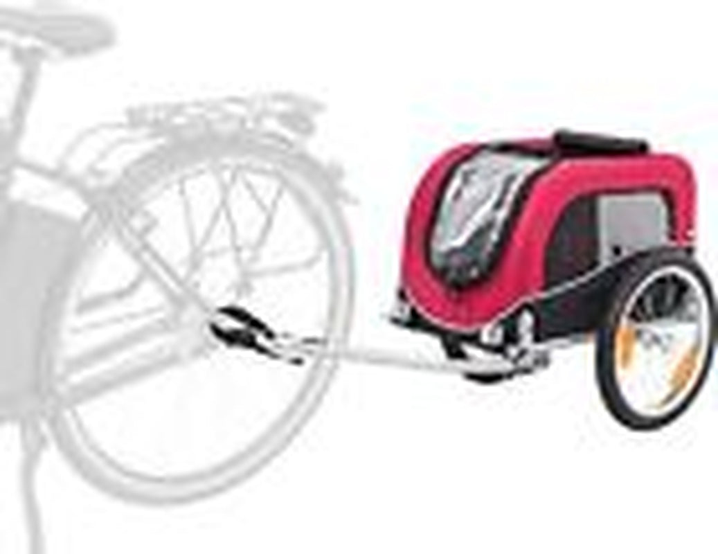 "Dog Bike Trailer" – Safe & Comfy Bicycle Carrier for Small Dogs (Up to 33 lbs) | Quick Setup & Foldable Design