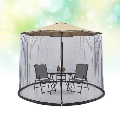 "Protective Garden Parasol Umbrella" – 300x230CM Easy-Install Mosquito Net | Your Ultimate Bug-Free Oasis