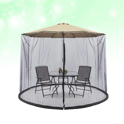 "Protective Garden Parasol Umbrella" – 300x230CM Easy-Install Mosquito Net | Your Ultimate Bug-Free Oasis