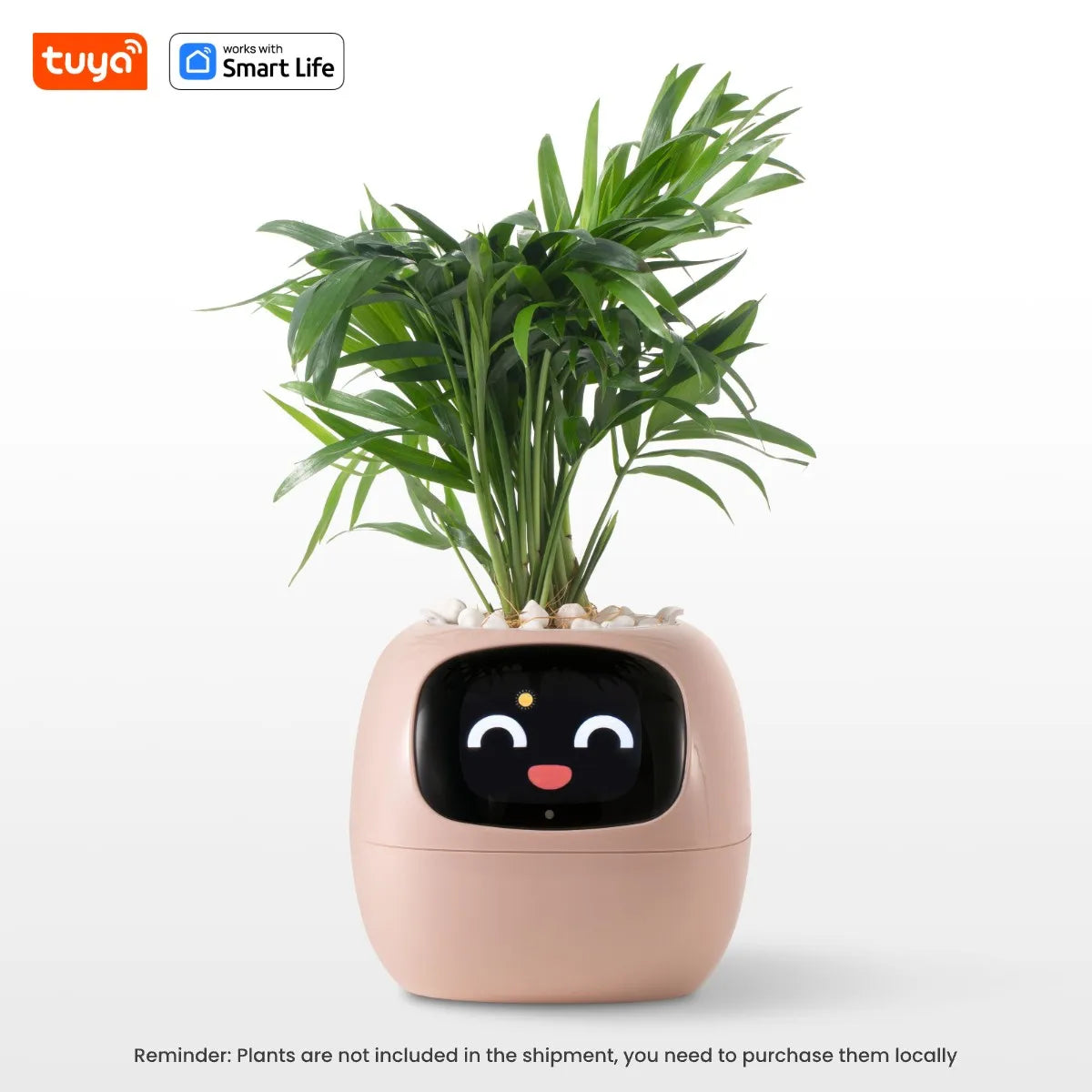 "TUYA 'Ivy' Smart Planter" – AI-Powered Plant Care with 49+ Fun Expressions & 7 Smart Sensors for Effortless Growing