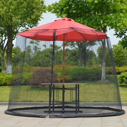 "Protective Garden Parasol Umbrella" – 300x230CM Easy-Install Mosquito Net | Your Ultimate Bug-Free Oasis