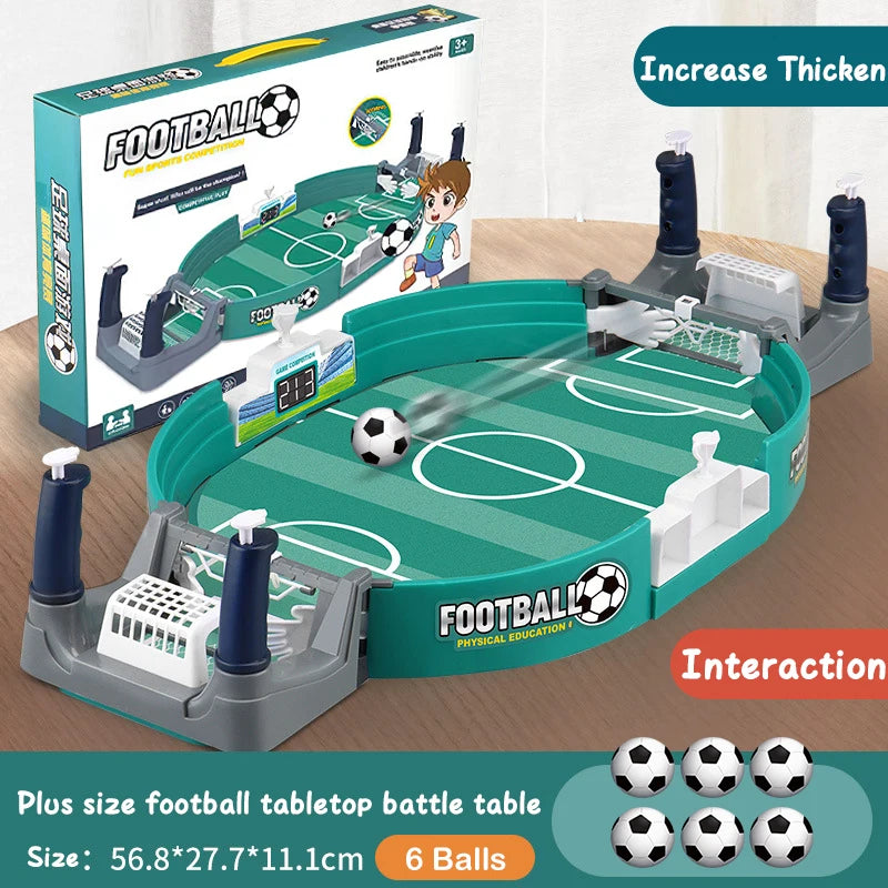 "Portable Mini Football & Hockey Boardgame" – Interactive 2-in-1 Football (Soccer) & Hockey Tabletop Game for Family Parties, Kids & Adults | For Boys, Outdoor Fun, and Sports Lovers