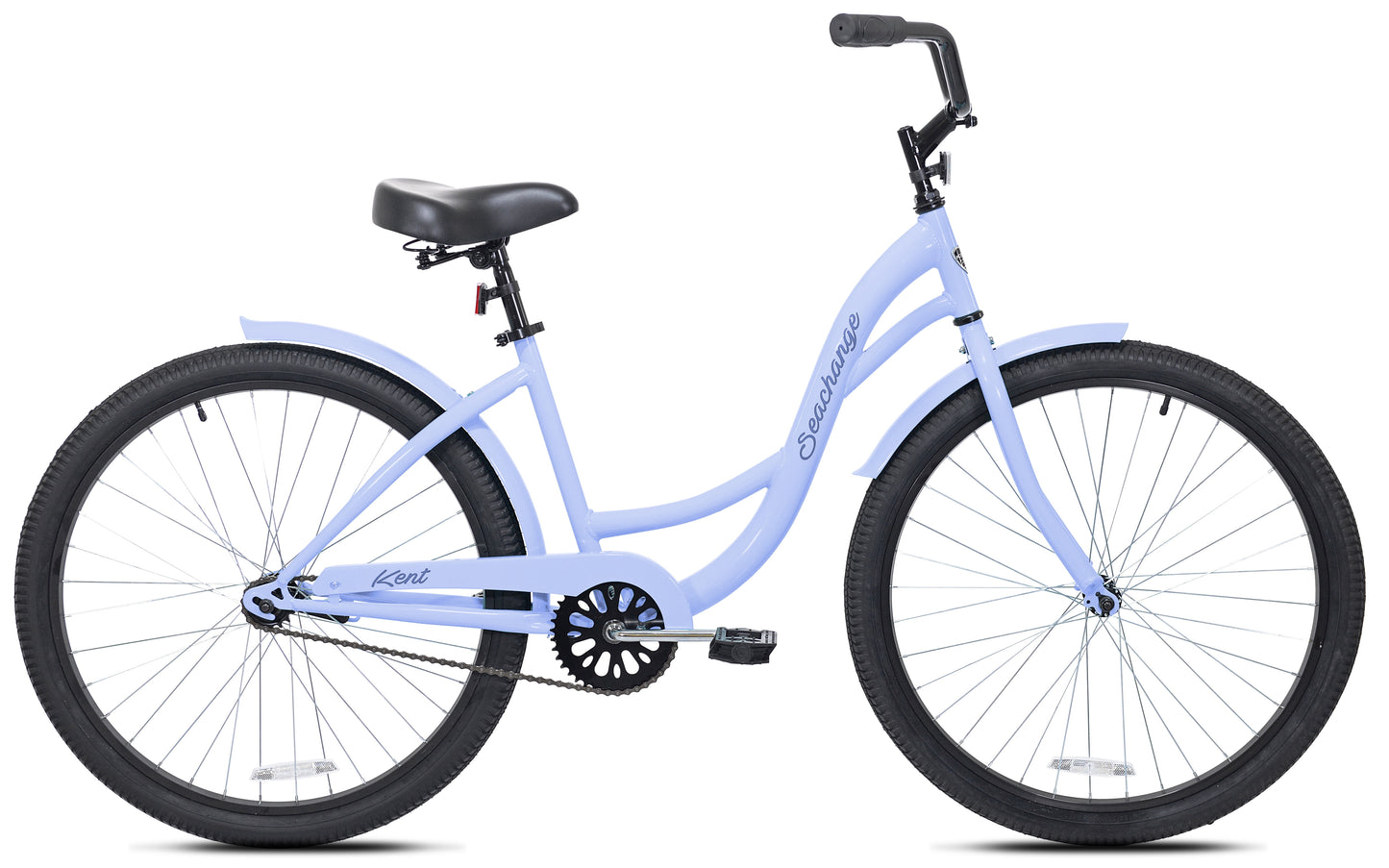 "KENT 'Seachange' Ladies Beach Cruiser Bike" – Glossy Periwinkle Blue | Stylish, Comfortable 26" Bicycle for Adults