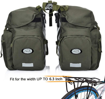 "DREAMOON Waterproof Bike Panniers" – Durable 50L Saddle Bags for Commuting, Touring & Everyday Cycling Adventures