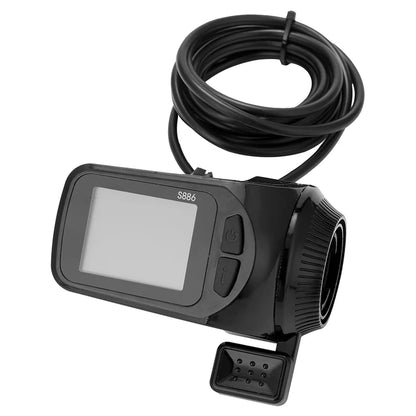 "BOINN S866 LCD Display" - 26'' Rear Wheel Throttle Kit | Ultimate Control for Your Electric Bike