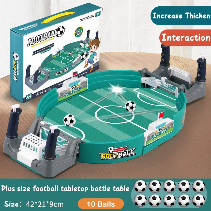 "Portable Mini Football & Hockey Boardgame" – Interactive 2-in-1 Football (Soccer) & Hockey Tabletop Game for Family Parties, Kids & Adults | For Boys, Outdoor Fun, and Sports Lovers