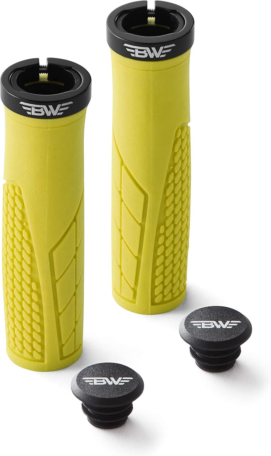 "Ergo-Lock 1.0 MTB Handlebar Grips" – Dual Lock-On Design | Ergonomic Comfort | Bold Color Options