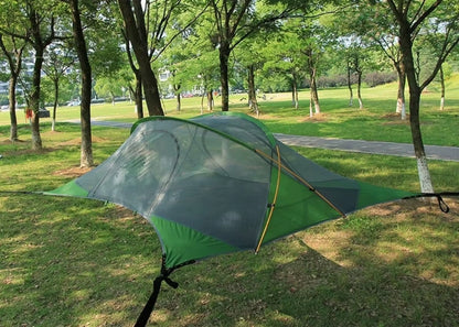 "Large Camping Hammock for Families/ Couples" – Portable 2-4 Person Tree Tent for Family Adventures, Hiking & Travel