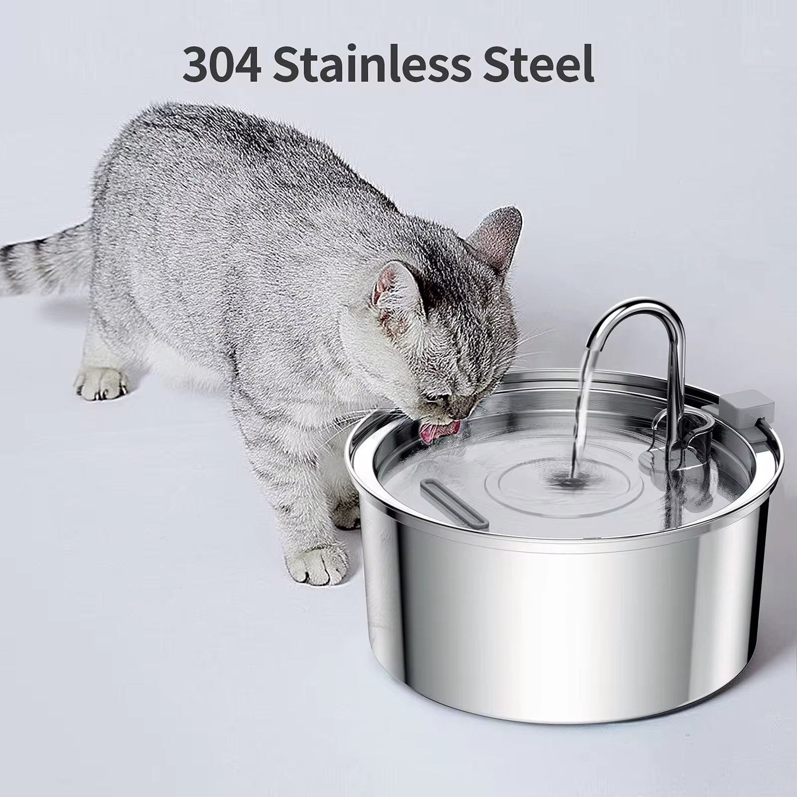 "Smart Pet Water Fountain" – Automatic & Quiet | Stainless Steel | Perfect for Cats & Dogs