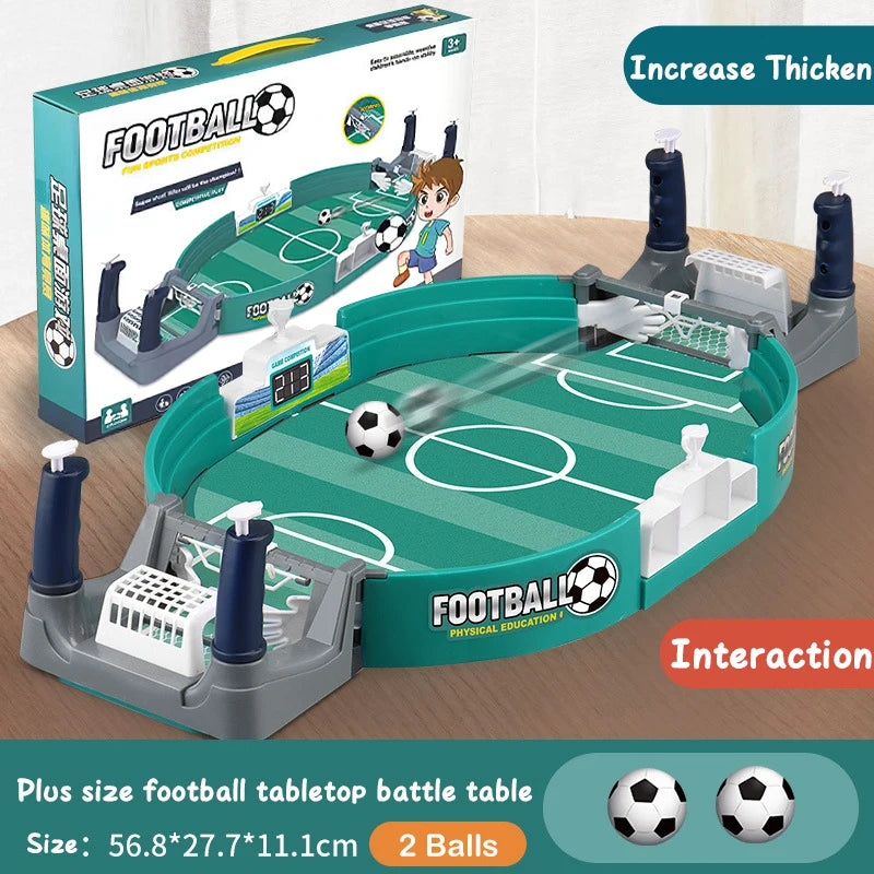 "Portable Mini Football & Hockey Boardgame" – Interactive 2-in-1 Football (Soccer) & Hockey Tabletop Game for Family Parties, Kids & Adults | For Boys, Outdoor Fun, and Sports Lovers