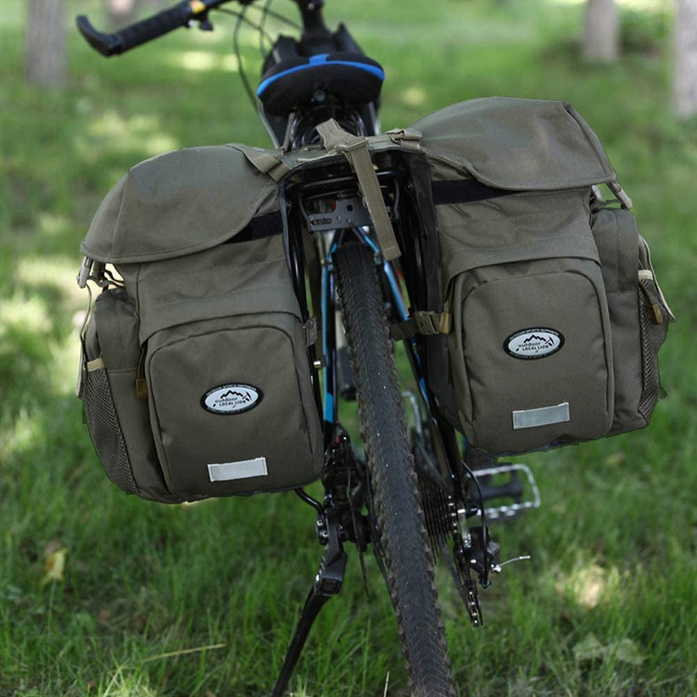 "DREAMOON Waterproof Bike Panniers" – Durable 50L Saddle Bags for Commuting, Touring & Everyday Cycling Adventures